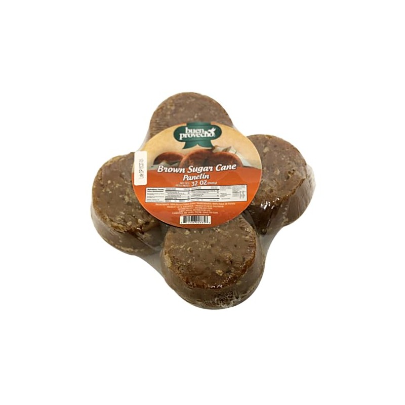 Panelin Dulce de Panela, Traditional Brown Sugar 4 Blocks 32