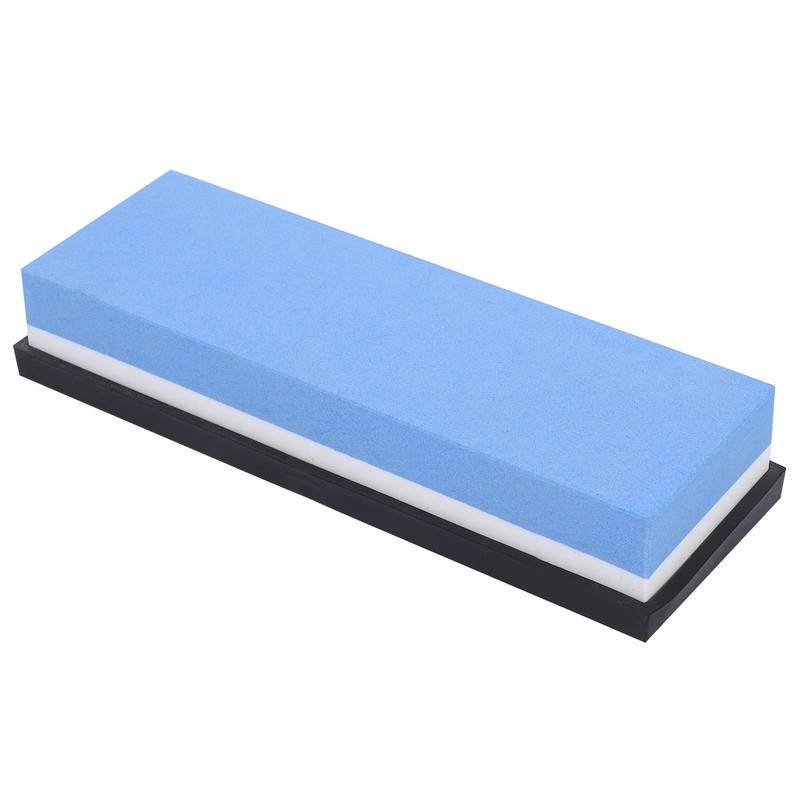 Knife Sharpener Stone Kitchen Household DoubleSided Whetstone with Base 2000
