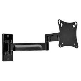 Peerless PA730 Universal Articulating Wall Mount for 10-inch to 29-inch Displays (Black)