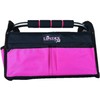 Pink Tote Bag Multi-Purpose Collapsible Wide Mouth Tool Box Organizer