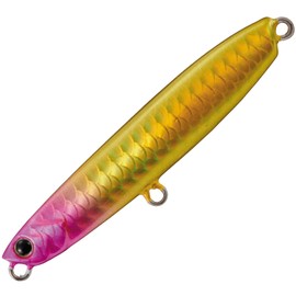 Major Craft Flat Fish Lures Jigpara Surf 1.2 oz (35 g) #120 Pink Head Gold (Keimura)