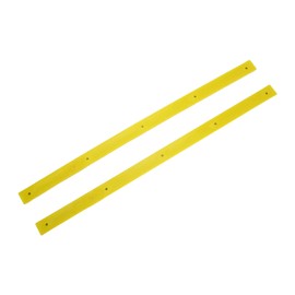 Shanrya Rib Bones Rails, Skateboarding Rail Pom for Youth Longboard (Yellow)