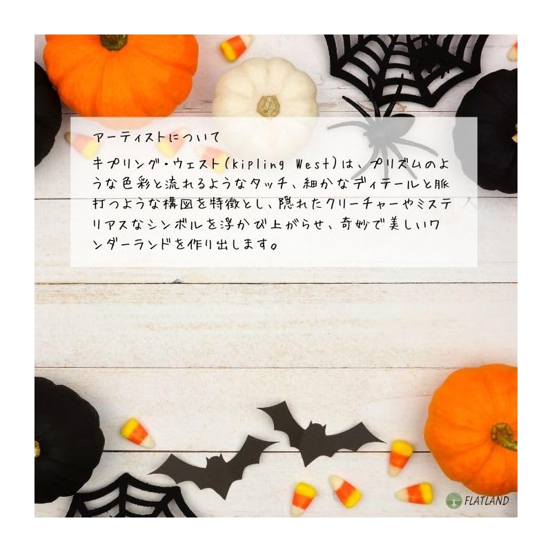 Halloween Tarot in a Tin Tarot Card with Divination Manual