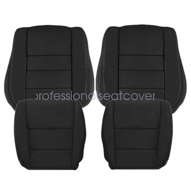 Honda For 2008-2012 Honda Accord 4-Door Driver & Passenger Leather
