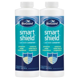 BioGuard Smart Shield, 1 Quart, Pack of 2, Ultimate Pool Water Conserver for Long-Lasting Results, Conserves Water Lost to Evaporation