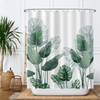 Ulticool Shower Curtain - Leaves Plants Large - 180 x