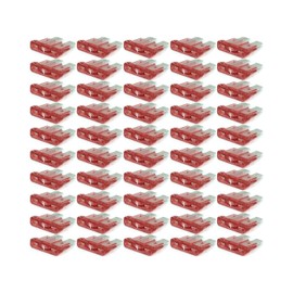 Car ATO Fuses Pack of 50 Blade Fuses TFT00 Set 1A 2A 3A 4A 5A 7.5A 10A 15A 20A 25A 30A 35A 40A, Current: 04A Ampere