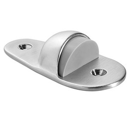 Rockwood 085810 445.26D Heavy Duty Door Stop, Satin Chrome Finish