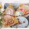 100 PCS 7x9cm Gold Moon Star Organza Bags,H HOME-MART 2.7"x3.5"