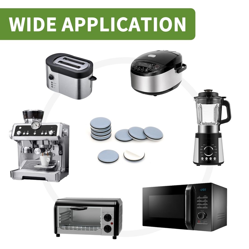 COVERCORNER Kitchen Sliders for Counter - Self Adhesive Small Appliance