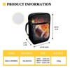Coldinair Fire Water Football Bible Covers Bag for Men,Carrying Book