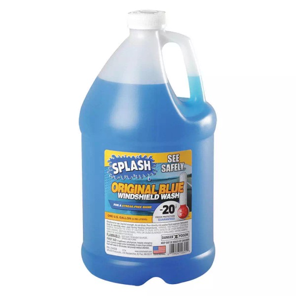 SPLASH Windshield Wash Cleaner,1 Gal,-20 F 2EXW5 PK 6