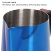 350ml Coffee Milk Frothing Pitcher Cup Thickened 304 Stainless Steel