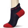 FootJoy Women's Tech Soft Tour Short Golf Socks, navy/red