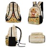 Homieblanket Highland Cow Backpack with Lunch Bag & Pencil Case,