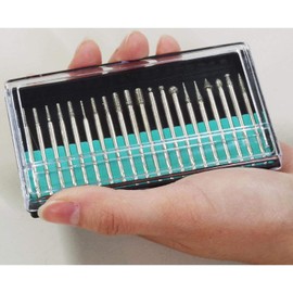 Niigata Seiki SK Diamond Internal Set, 20 pcs, #200 DI-20S, φ0.09 inches (2.35 mm)