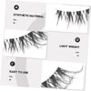 Baluue Lightweight Bulk Eyelashes False Eyelash Strip 5 Packs for