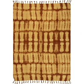 Wogeka - Sarong - Approx. 100 Models in Shop - Opaque Beach Towel Pareo Wrap Skirt Loop Stole Beige Brown Sar62