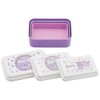 Skater SLUS3AG-A Sanrio Antibacterial Seal Container, Storage Container, Chromi, Flower