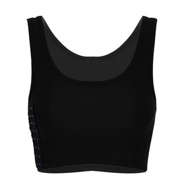 CHICTRY Chest Binder Trans Tomboy Lesbian Elastic Chest Binder Tank Top Vest