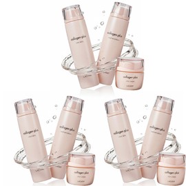 Laquebert Laquevert Collagen Plus Vital Basic 3 Pieces Single Skin x 3 + Lotion x 3 + Cream x 3 / 라끄베르 콜라겐 플러스 바이탈 기초 3종 단품 스킨 x3개+로션 x3개+크림 x3개