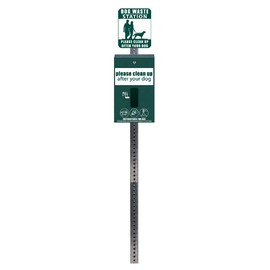 Standard Mini Dog Waste Station/MittN Bag™ System (Matte Green)