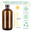 BELICOO Amber Glass Spray Bottles 3 Pack, 17 oz/500 ml