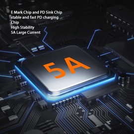 USB C to DC Adapter 3.0x1.1mm, 100W PD USB 3.1 Female to DC Male Adapter 18.5‑20V, PD Type USB C to 3.0 x 1.1mm Adapter Made for Laptops