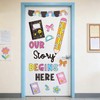 Classroom Door Cover Decoration Sticker, Our Story Begins Here Window