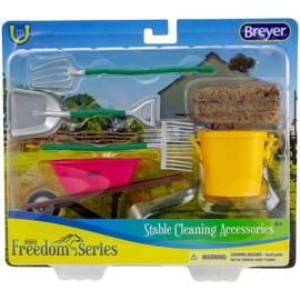BREYER Classics Stable Cleaning Accessories Toy 10"L X 2.375"W X 8.5"H