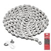 TTYSHIP Bicycle Chain, Bicycle Chain 9 Speed with 1 Pair