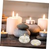 Outanaya 6Pcs Retro Tinplate Jars with Lid Storage Box for