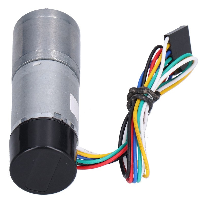 DC Geared Motor with Encoder Speed Measuring Signal Feedback Smart
