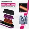 Cordless Hair Straightener Brush, Travel Mini Hot Comb 3 Temps