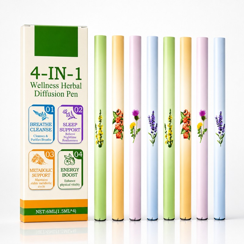 Herbal Diffuser Pen Set for Fresh Air Experience – 4