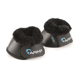 Shires ARMA Anatomic Comfort Over Reach Boots - Black Cob