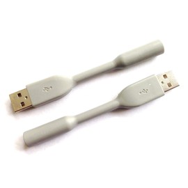 2 Charging Cables Compatible with Jawbone UP24 UP-24 ONLY Version Bracelet Band Wristband Wrist Band Armband Charge USB Wires Replacement (NOT for UP1 & UP2 UP-1 UP-2 1st 2nd Generation Version Gen)