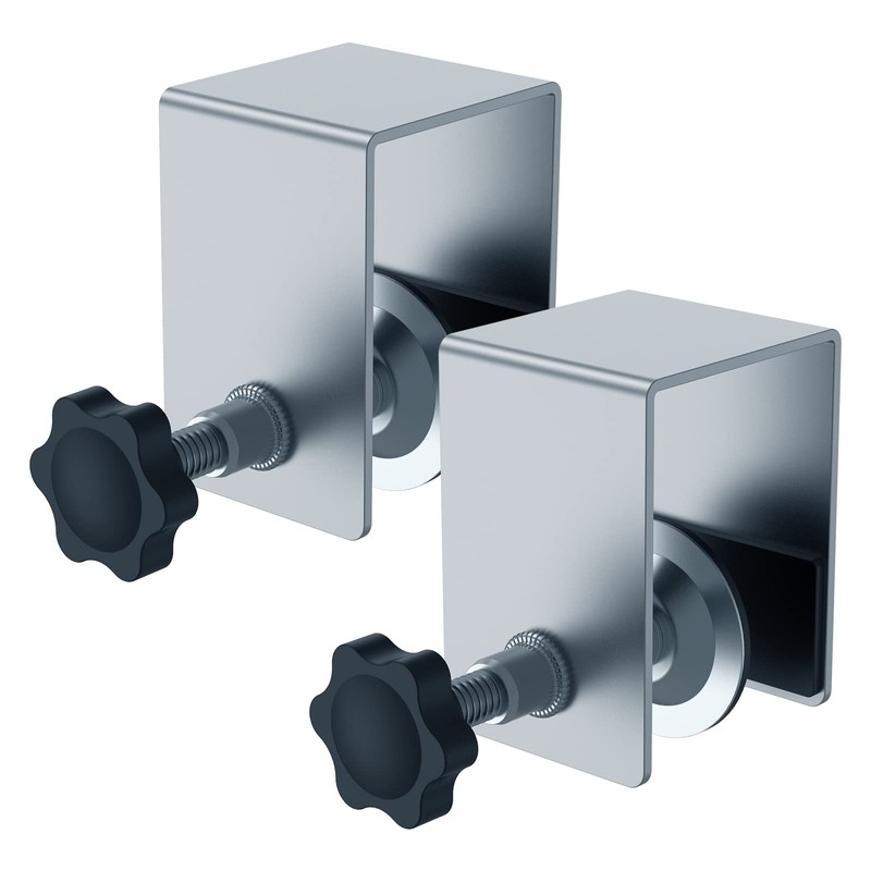Claumeng 2Pcs Cabinet Installation Clamp Zinc Drawer Fixing Clip Adjustable