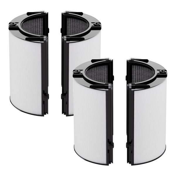Leemone True HEPA+Carbon Filter 2-Pack Replacement for Dyson PH01 PH02