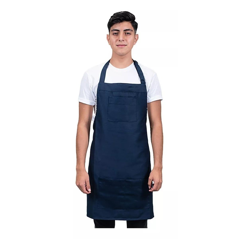 Dilitools Mandil Master Chef Delantal Cocina Mesero Con Peto Dilitools