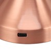 Table Lamp 3 Modes Stepless Dimmable LED Touch Cordless Metal