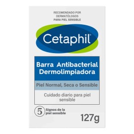 Cetaphil Barra Antibacterial Dermolimpiadora 127g