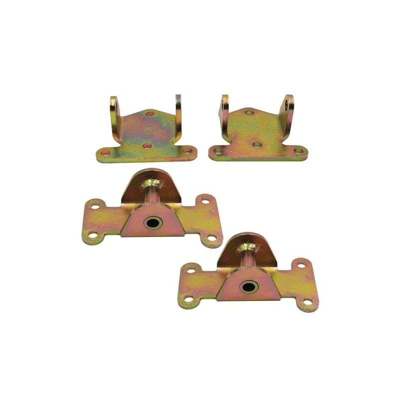 4PC SBC BBC Solid Motor Engine Mount Combo Fits 1973-1990