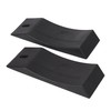 Widest Deadlift Wedge for Weight Lifting (2 Pack) Plate Wedge