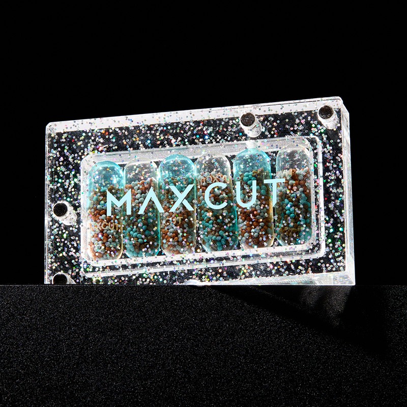 health helper [Notification only] Max Cut Magnetic Glitter Pill Case