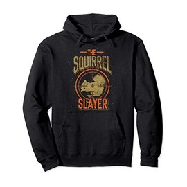 Animal Hunter Gift Idea Hunting Squirrel Pullover Hoodie