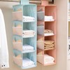 4 Layer Storage Hanging Bag Oxford Cloth Washable Foldable Hanging