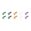 KNIPEX ColorCode Clips Colour Mix 2 (Pack of 10) 00