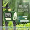 GMR Irrigation Computer with Brass Inlet, Garden Hose Irrigation Control,