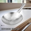 DOERDO Skimmer Slotted Spoon 8.7 Inch Oil Skimmer Pasta Strainer